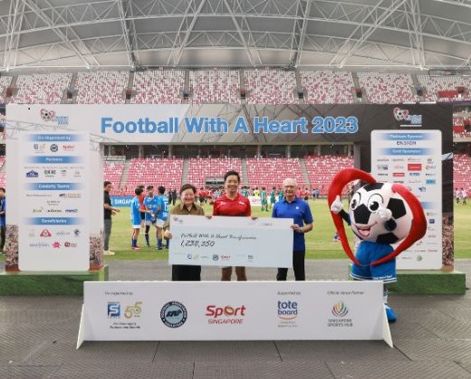 Football With A Heart 2023 scores a record breaking 1 238 350 for 7 beneficiaries